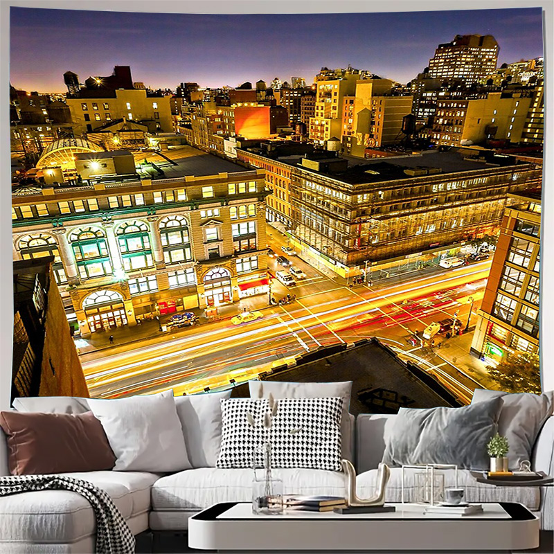 Photography Urban - NYC Skyline Tapestry New York City
