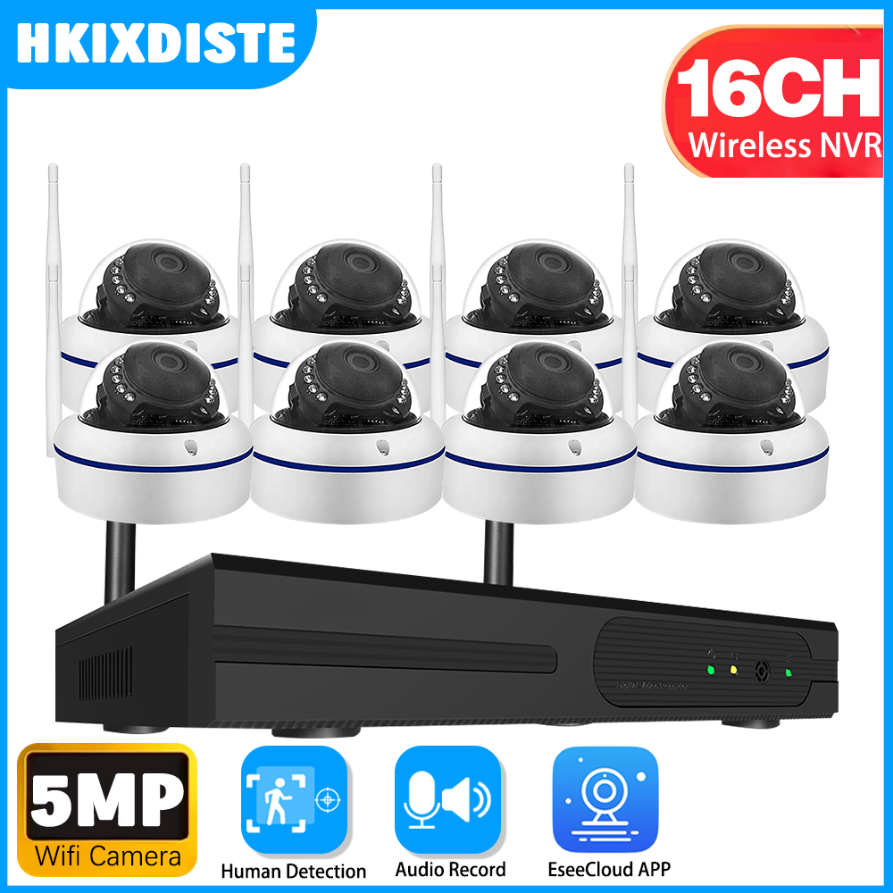 Photography Zoom - 5MP Explosion-Proof Dome IP Camera 16CH