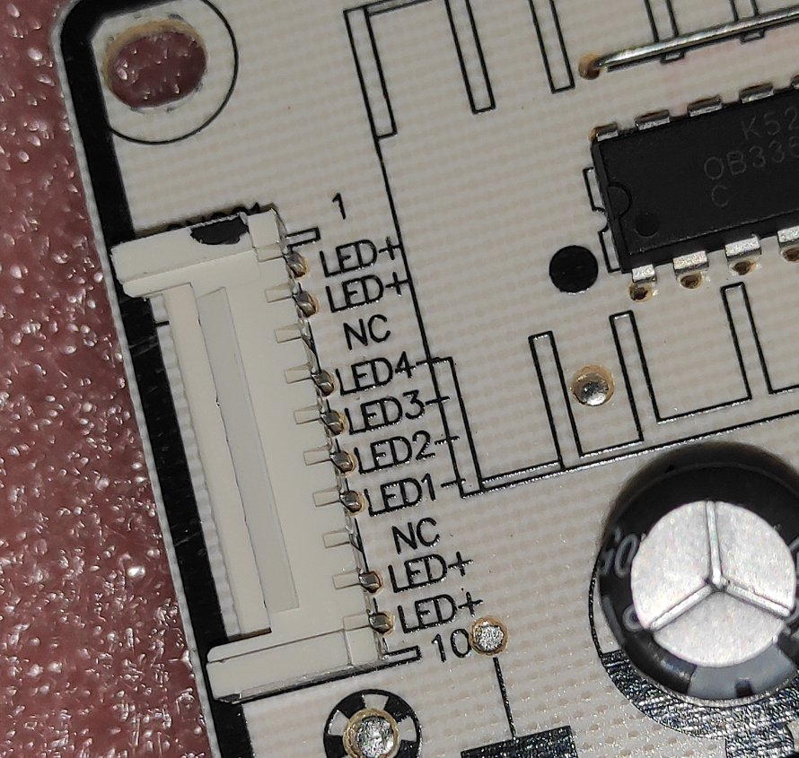 Photography Quiz - DLBB513 SHG6004C-101H 81-PBE055-H4C32A LED TV power