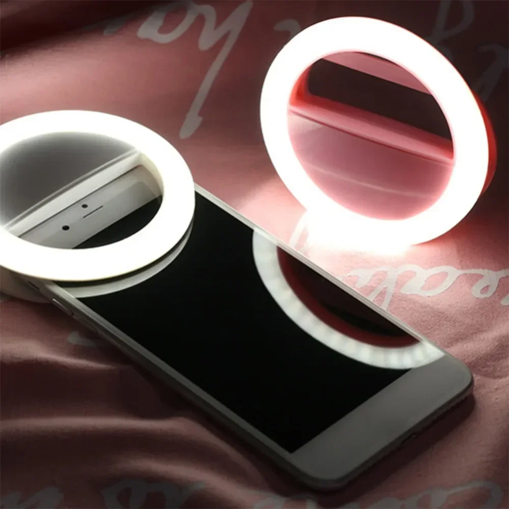 Photography Equipment - LED Selfie Ring Light Mobile Phone