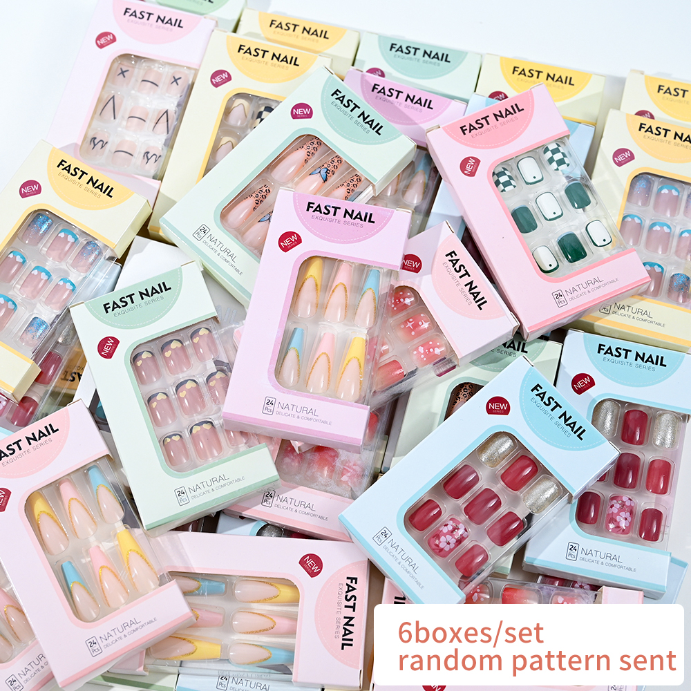 6Boxes/Set Short Square Fake N - Photography Tips บทวิจารณ์และราคา