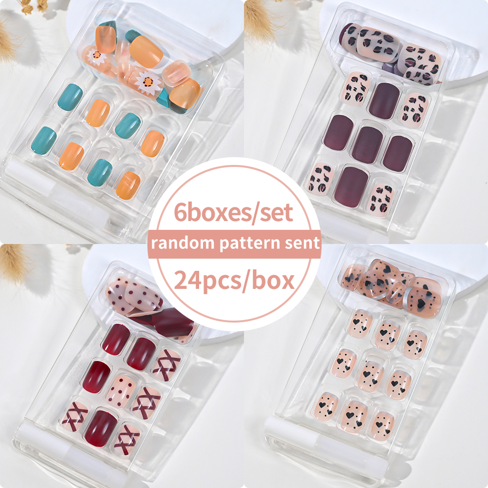 6Boxes/Set Short Square Fake N - Photography Tips บทวิจารณ์และราคา