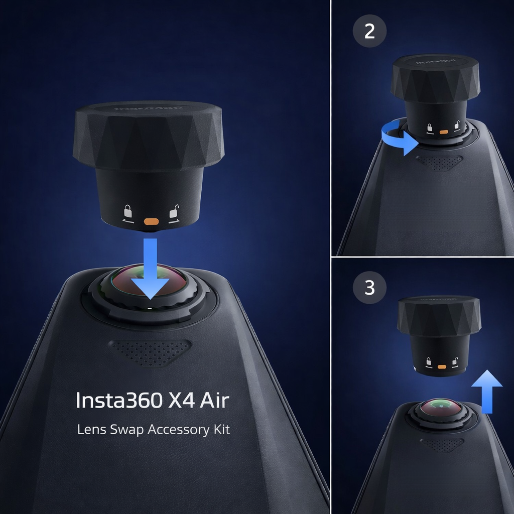 Insta360 X4 Air Replacement Op - Lens Cleaning Kit บทวิจารณ์และราคา
