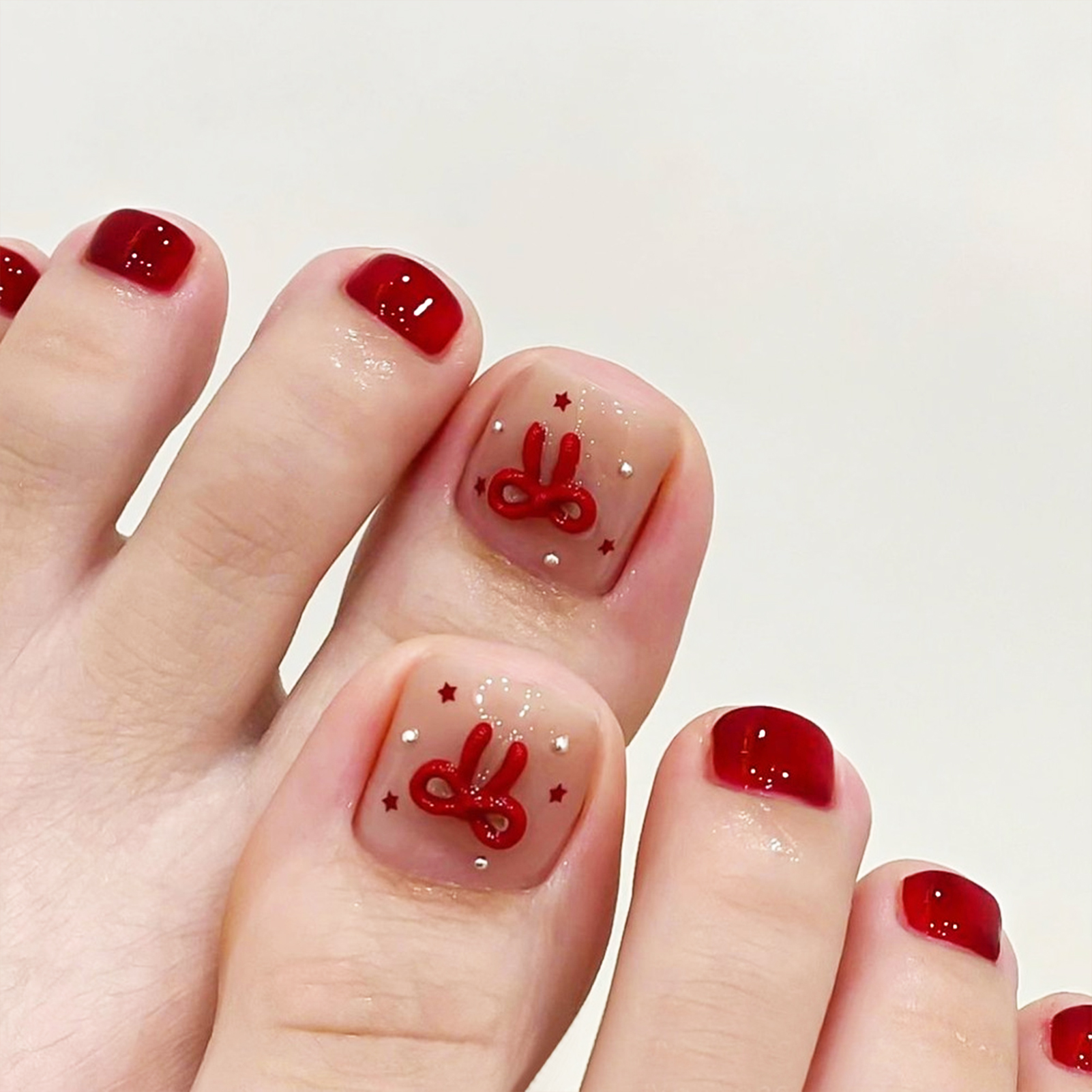 Nude Pink Color Fake Toenails  - Photography Tips บทวิจารณ์และราคา