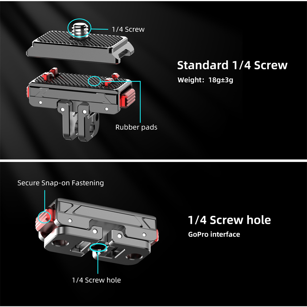New Magnetic Quick Release Ada - Camera Cage Baseplate บทวิจารณ์และราคา