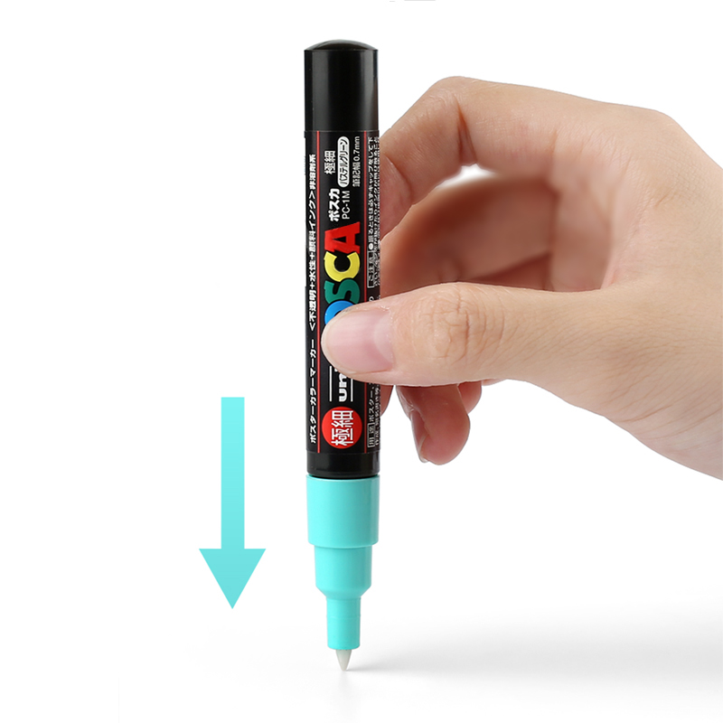 12 Color Set Uni Posca Markers - Photography Fine Art บทวิจารณ์และราคา