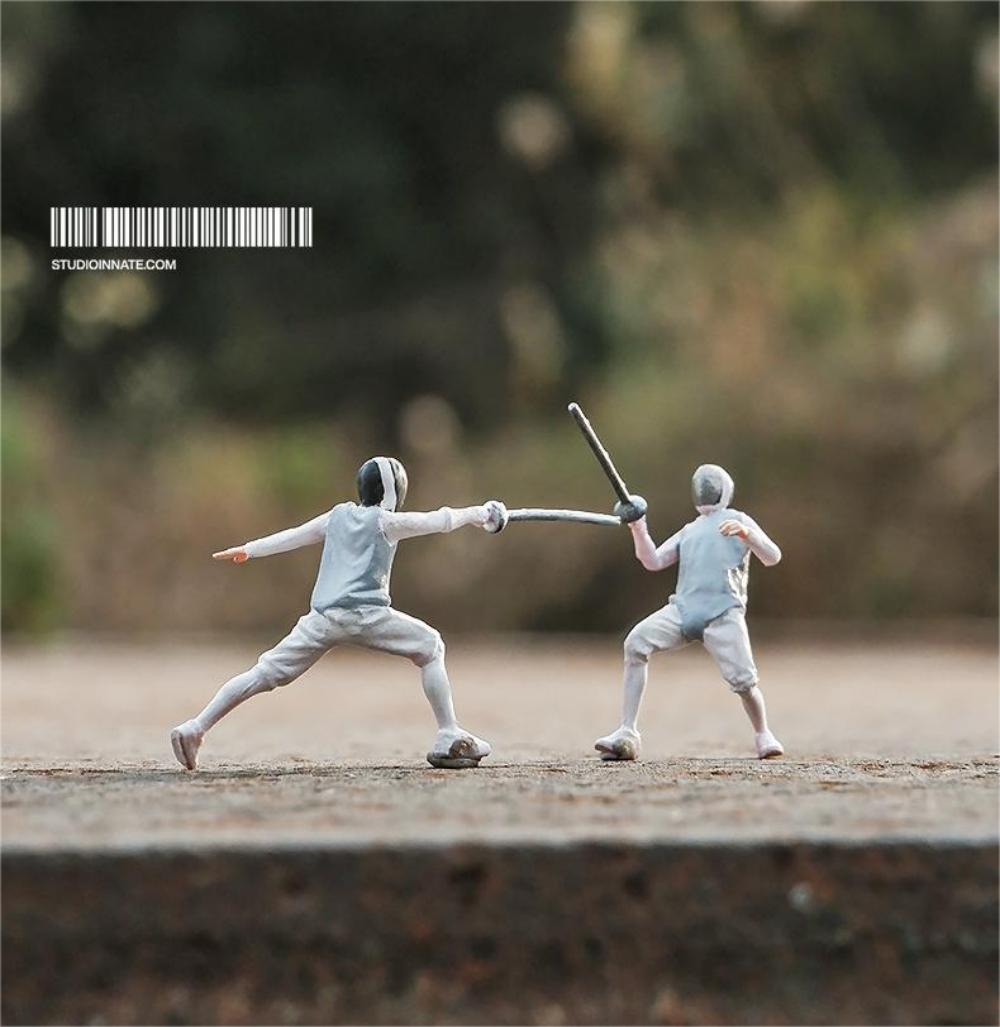 Resin 3D Print  1/64 Fencing C - Photography Competition บทวิจารณ์และราคา
