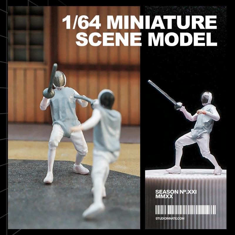 Resin 3D Print  1/64 Fencing C - Photography Competition บทวิจารณ์และราคา