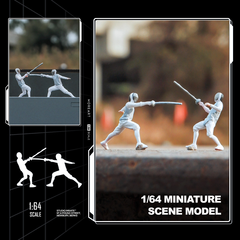 Resin 3D Print  1/64 Fencing C - Photography Competition บทวิจารณ์และราคา