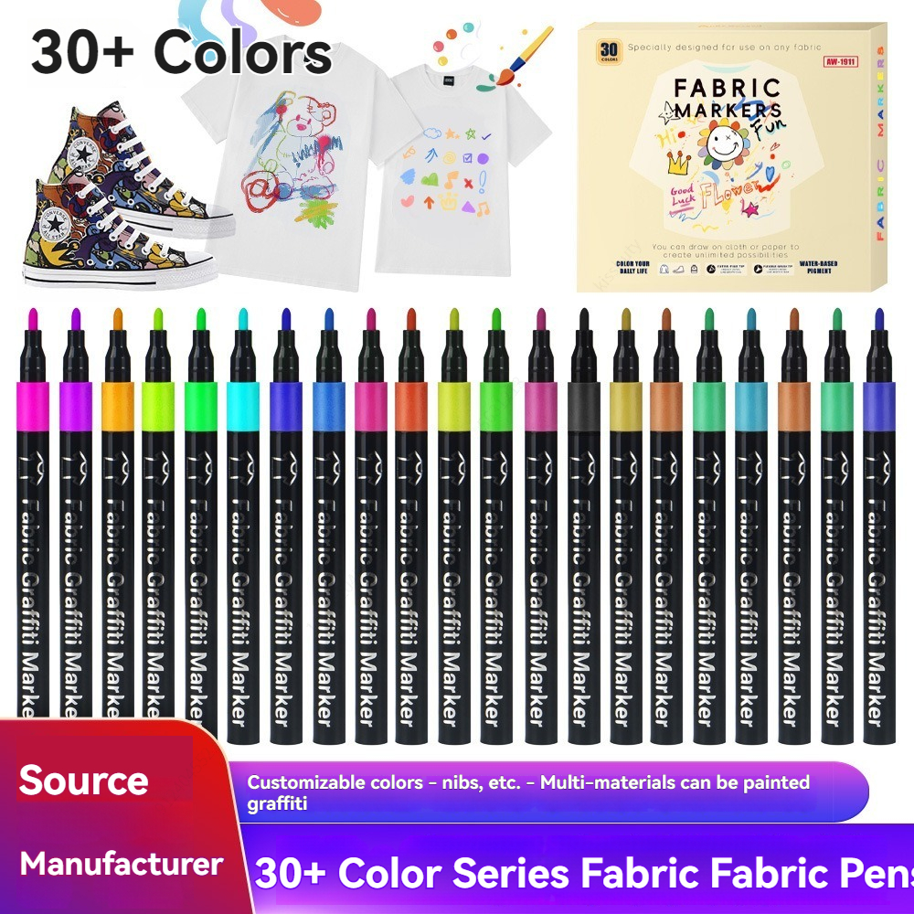 6/30 Colors Fabric Markers Pen - Photography Fine Art บทวิจารณ์และราคา