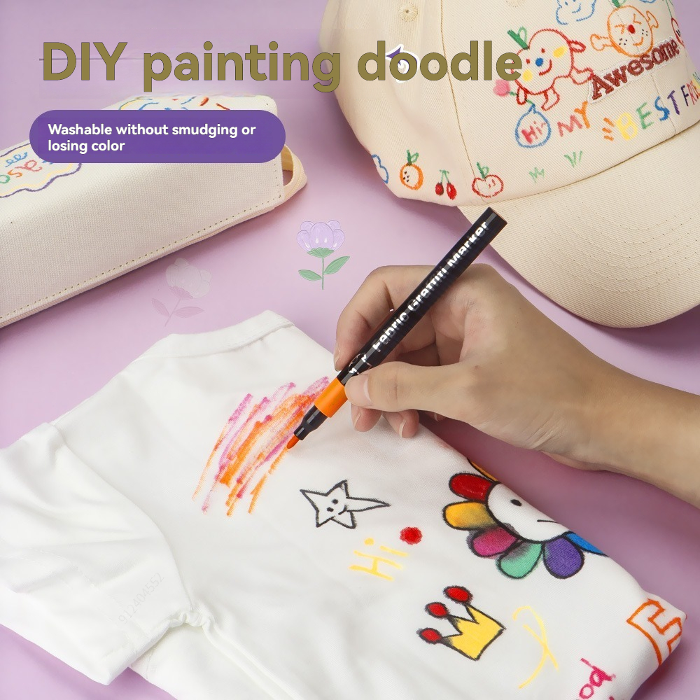 6/30 Colors Fabric Markers Pen - Photography Fine Art บทวิจารณ์และราคา