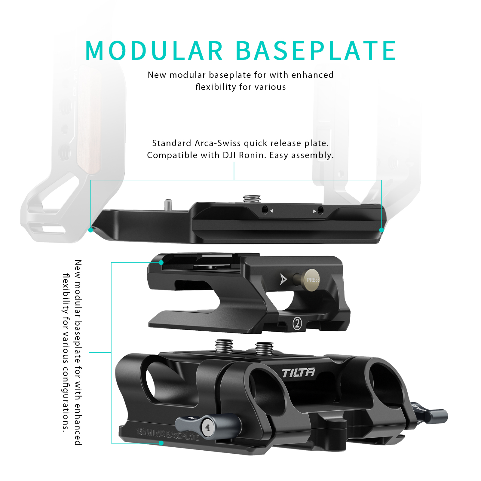 TILTA for Canon R6 Mark II  R6 - Camera Cage Baseplate บทวิจารณ์และราคา