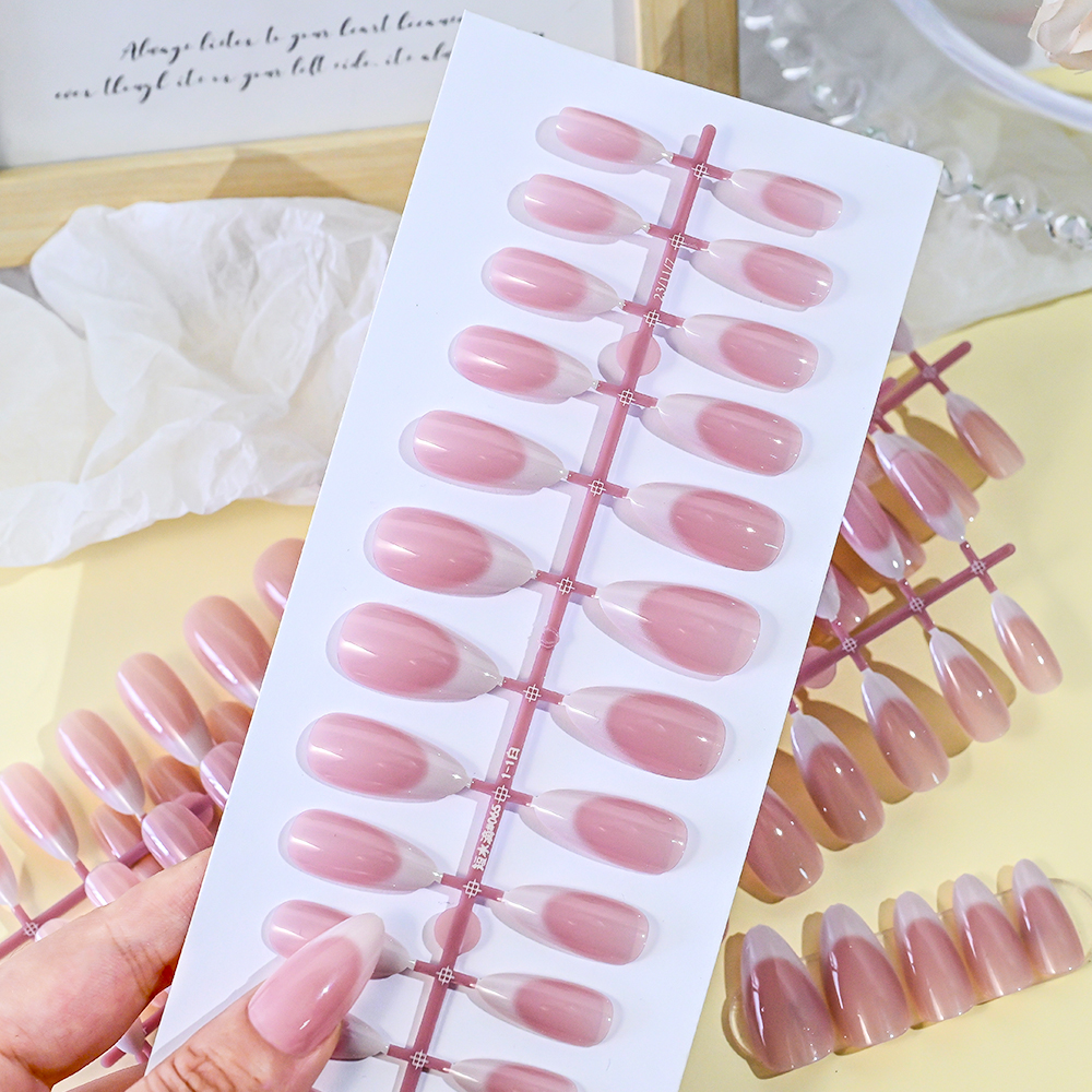 120pcs Pink Medium Almond Fren - Photography Tips บทวิจารณ์และราคา
