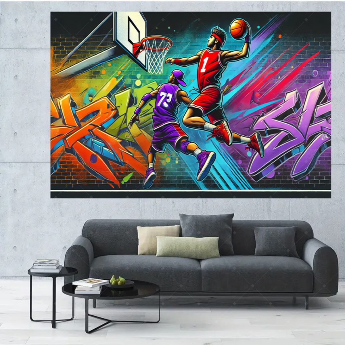 Street Art Basketball Sport Ba - Photography Competition บทวิจารณ์และราคา