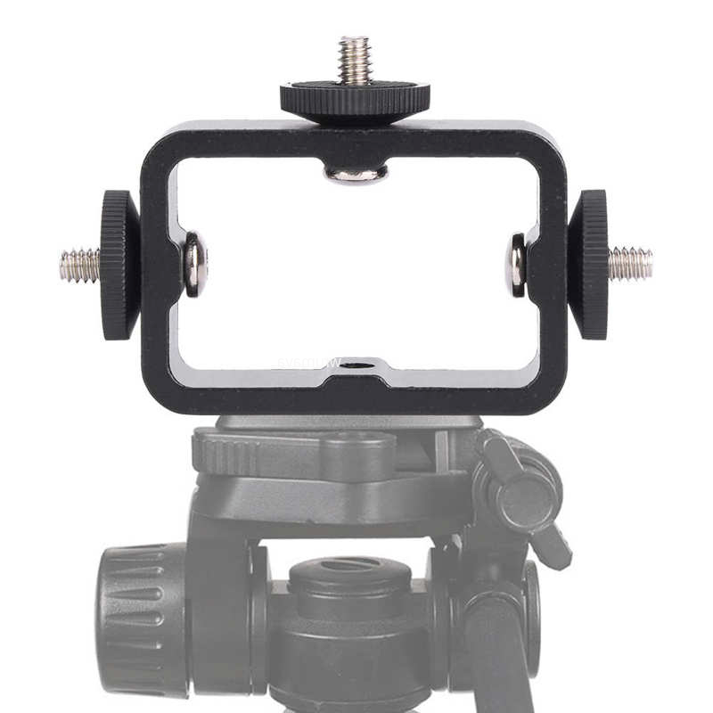 3 in 1 Holder Head Mount Flash - Camera Cage Baseplate บทวิจารณ์และราคา