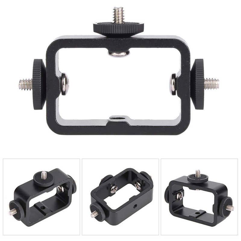 3 in 1 Holder Head Mount Flash - Camera Cage Baseplate บทวิจารณ์และราคา