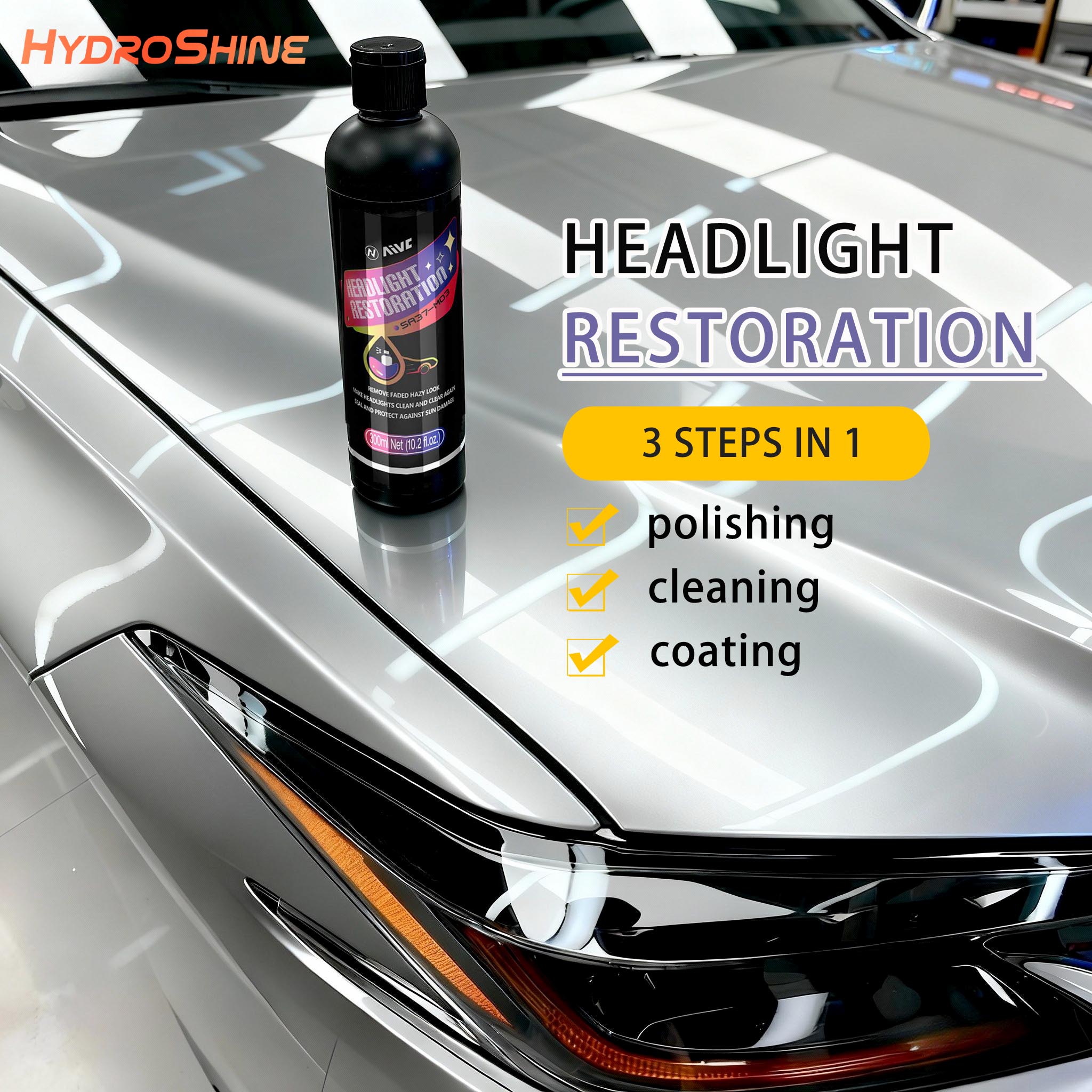 Headlight Lens Restorer Headli - Lens Cleaning Kit บทวิจารณ์และราคา