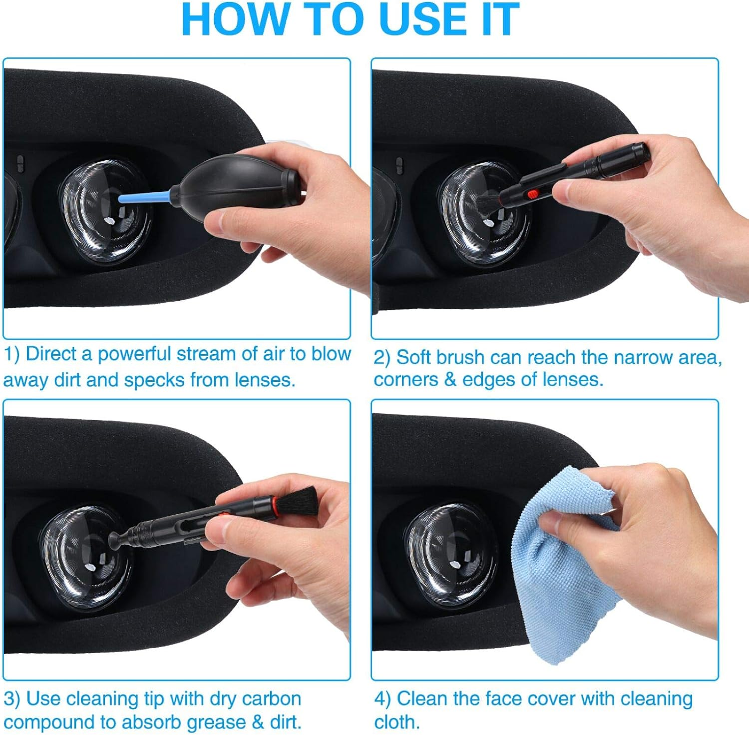 For Meta Quest 3S Lens Cleanin - Lens Cleaning Kit บทวิจารณ์และราคา
