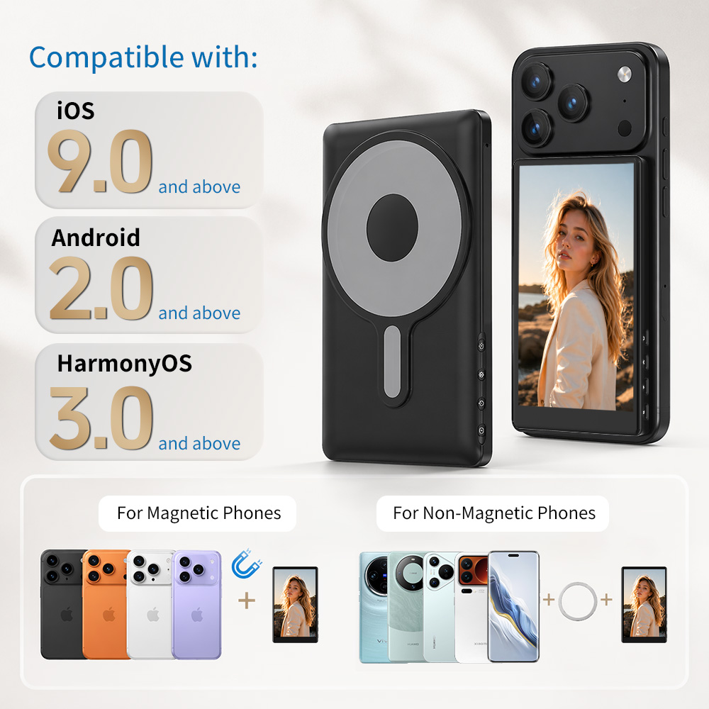 Vlog Selfie Monitor Screen for - Photography Equipment บทวิจารณ์และราคา