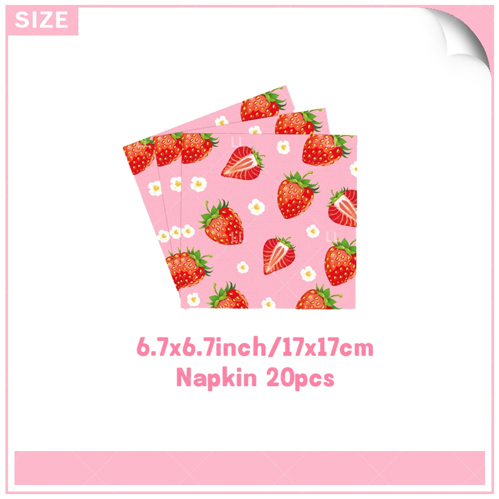 Strawberry Background Birthday - Photography Cheat Sheet บทวิจารณ์และราคา