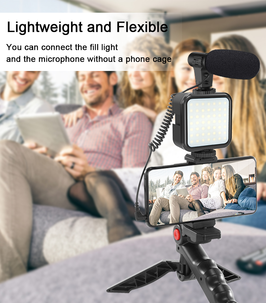 Smartphone Vlogging Kit Video  - Photography Equipment บทวิจารณ์และราคา