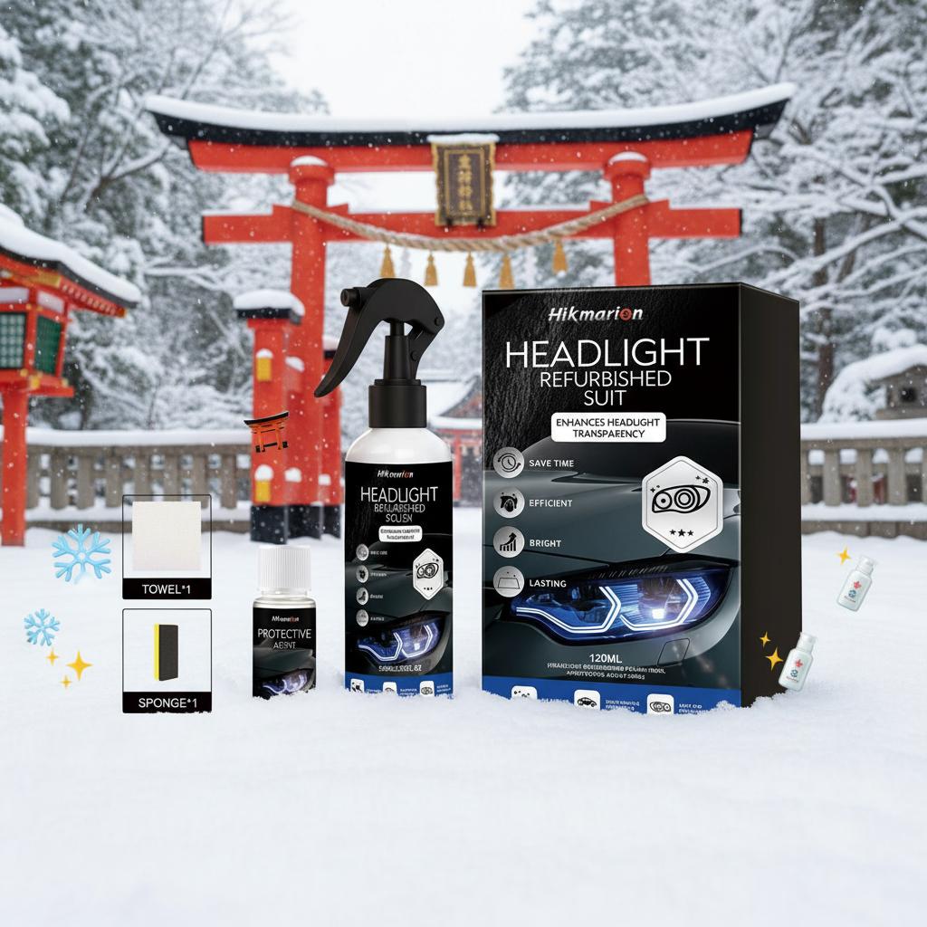 100ml+20ml Car Headlights Rest - Lens Cleaning Kit บทวิจารณ์และราคา