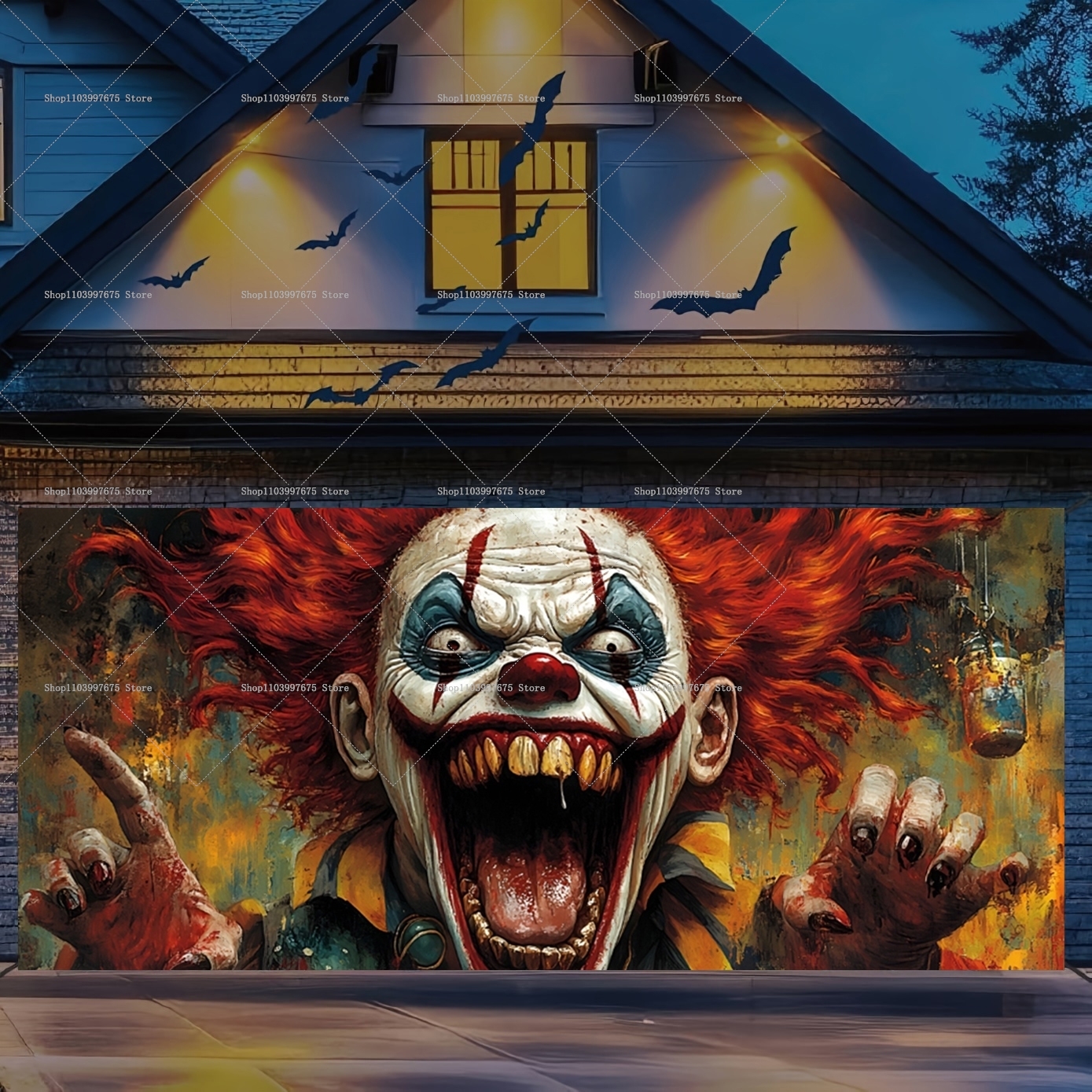 2D Halloween Horrible Clown Ga - Photography Cheat Sheet บทวิจารณ์และราคา