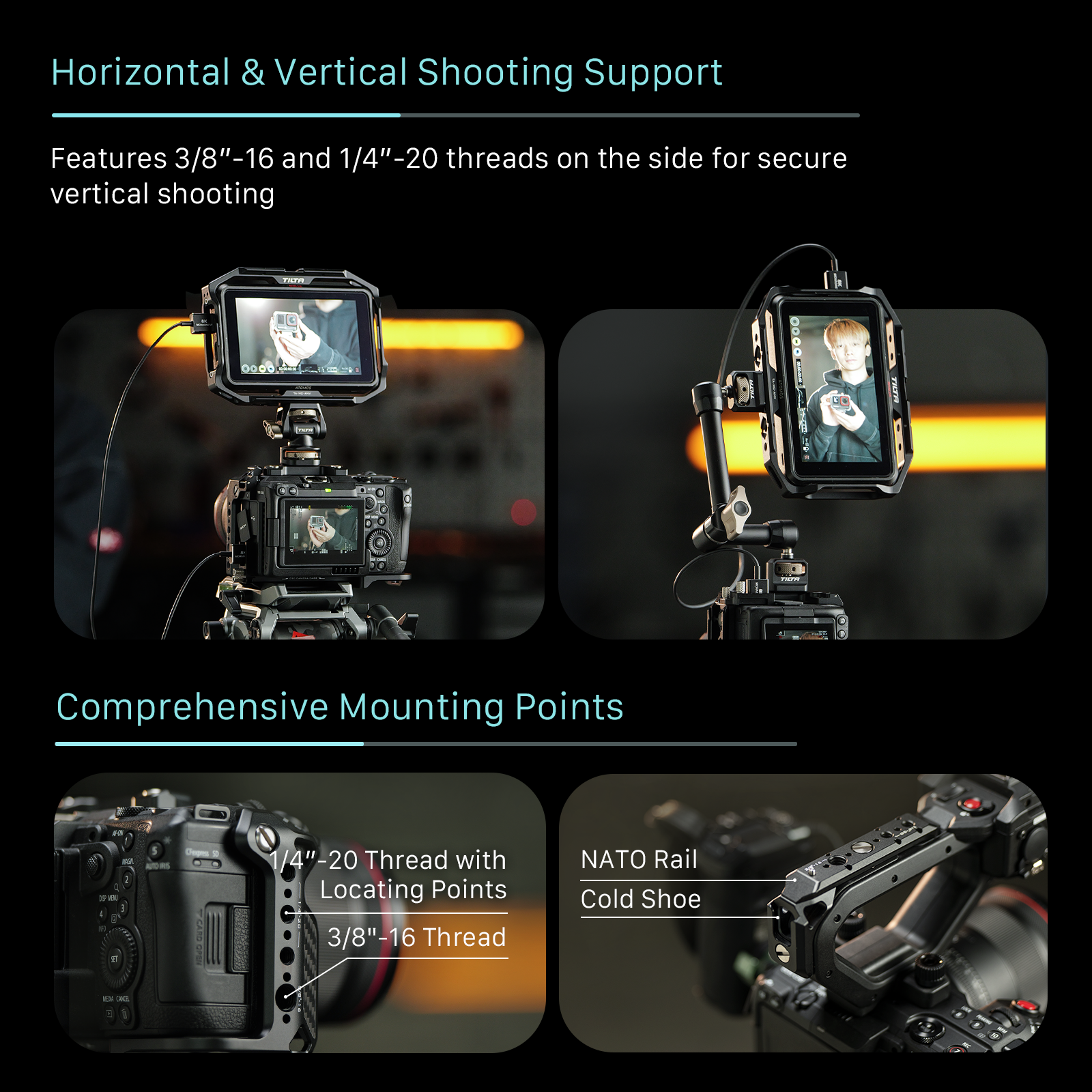 TILTA C50 Cage For Canon C50 F - Camera Cage Baseplate บทวิจารณ์และราคา