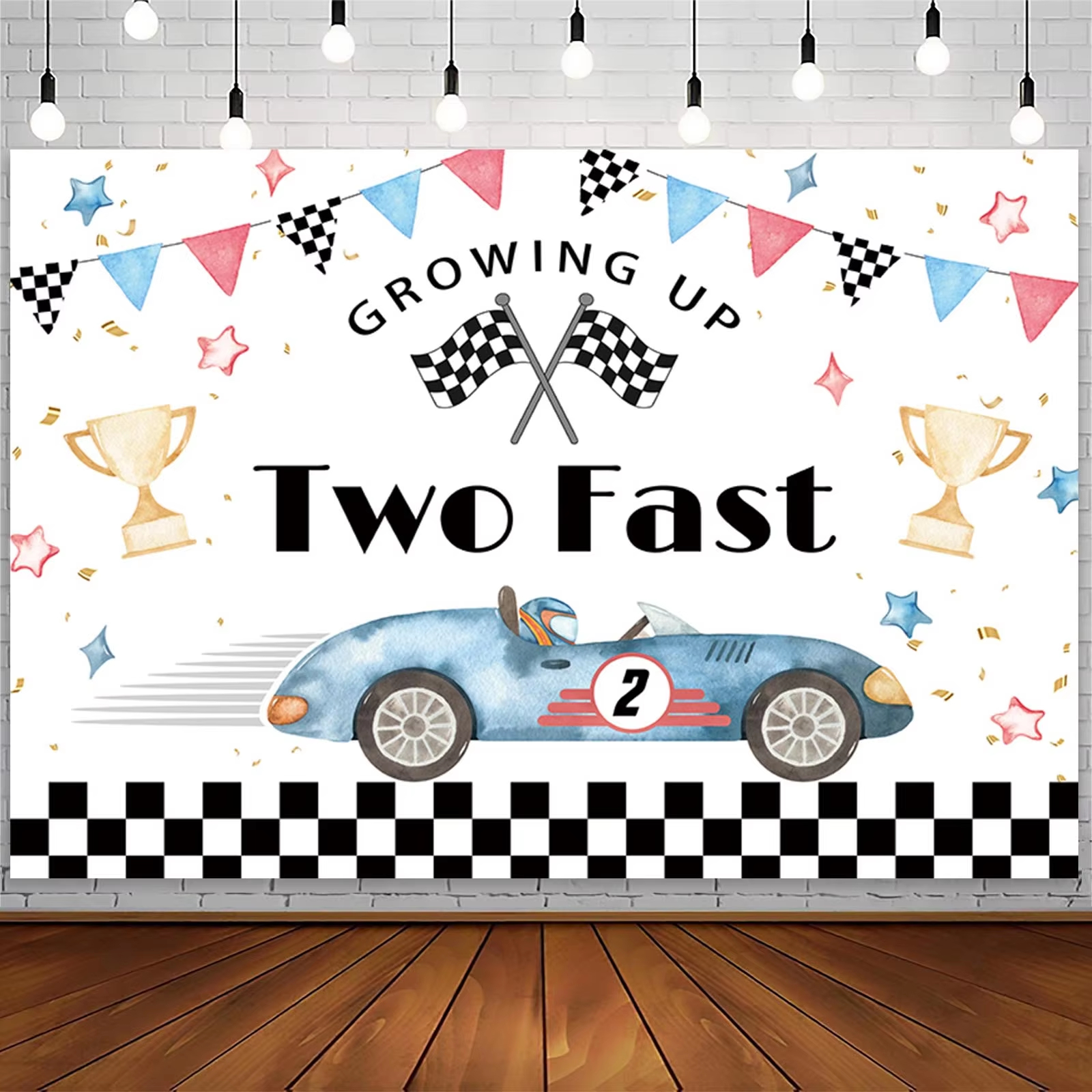 Racing Birthday Party Backdrop - Photography Competition บทวิจารณ์และราคา