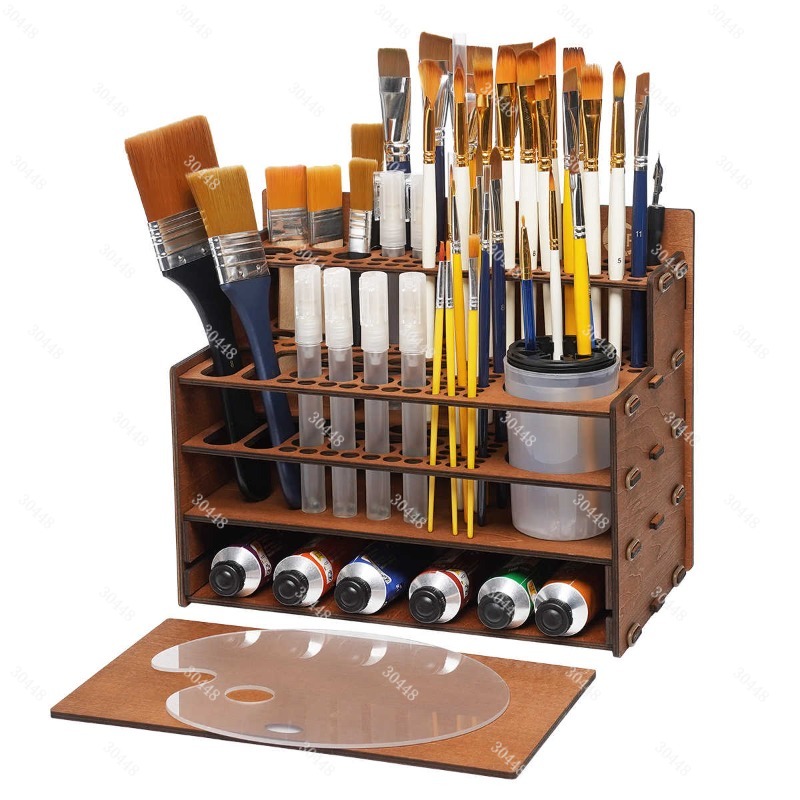Model Painting Brush Organizer - Photography Technique บทวิจารณ์และราคา