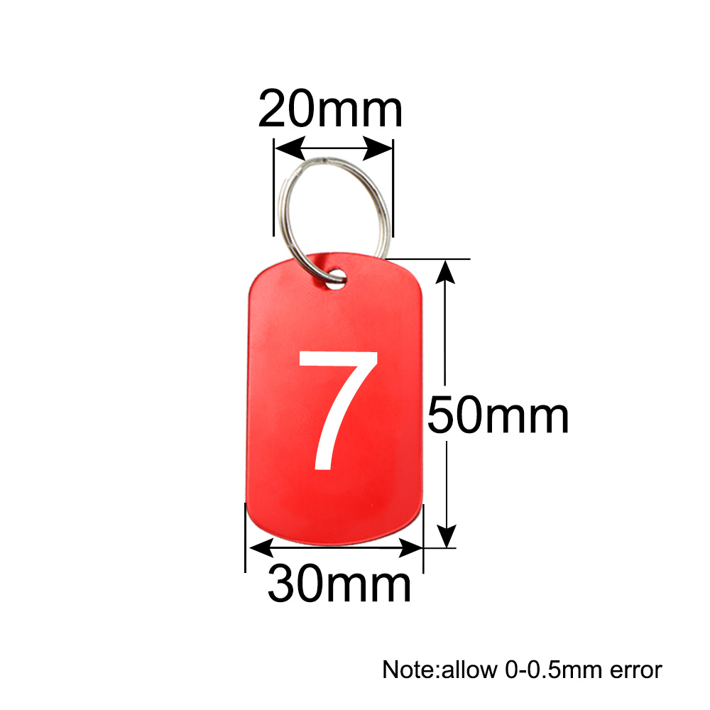 Number Tag Rectangular Aluminu - Photography Rules บทวิจารณ์และราคา
