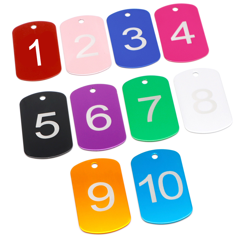 Number Tag Rectangular Aluminu - Photography Rules บทวิจารณ์และราคา