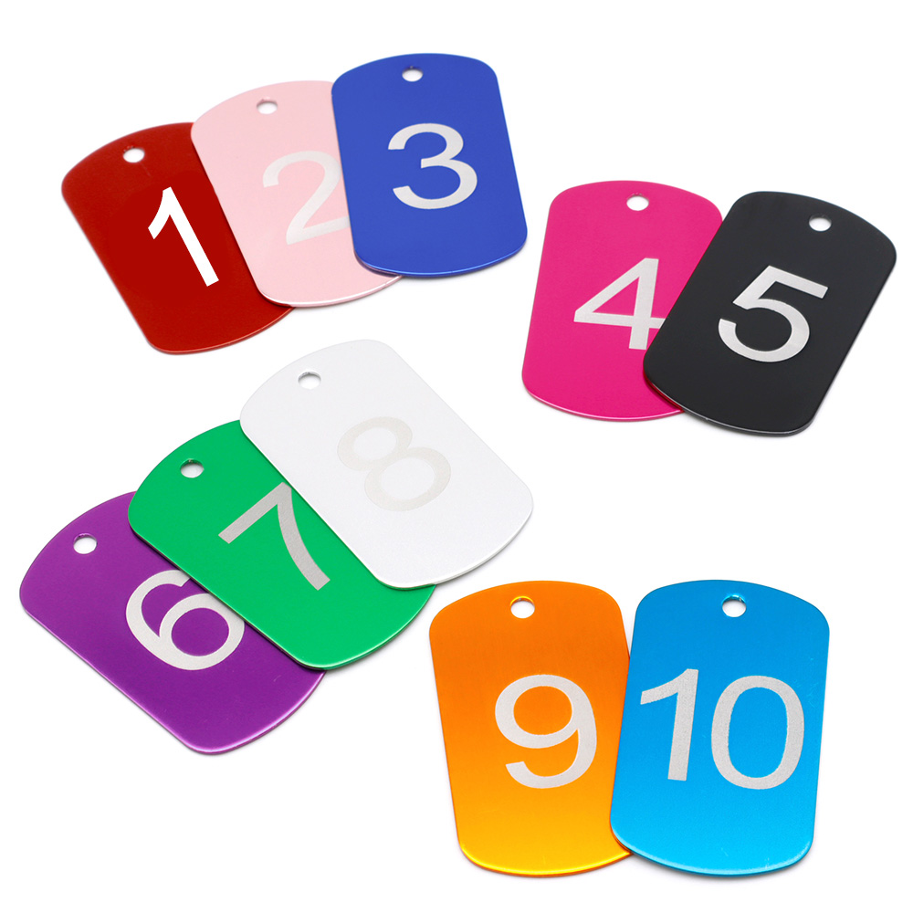 Number Tag Rectangular Aluminu - Photography Rules บทวิจารณ์และราคา