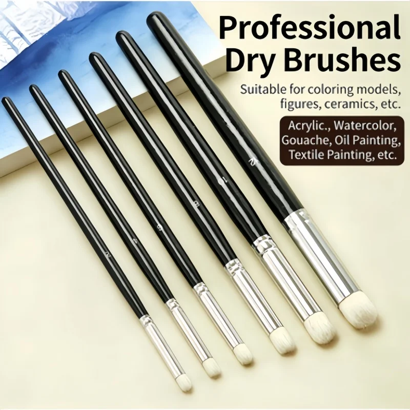 6cs Round Detail Paint Dry Bru - Photography Fine Art บทวิจารณ์และราคา