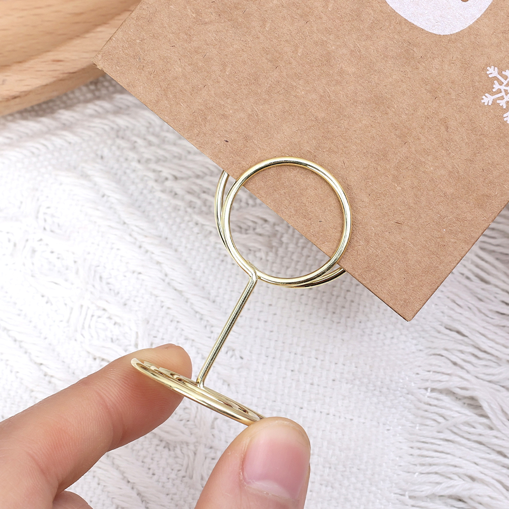 24-2pcs Metal Place Card Holde - Photography Names บทวิจารณ์และราคา