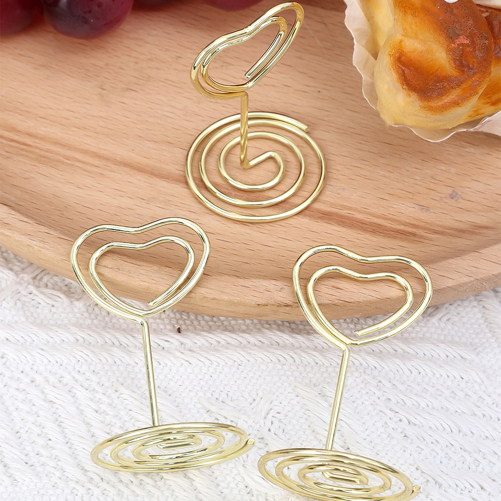 24-2pcs Metal Place Card Holde - Photography Names บทวิจารณ์และราคา