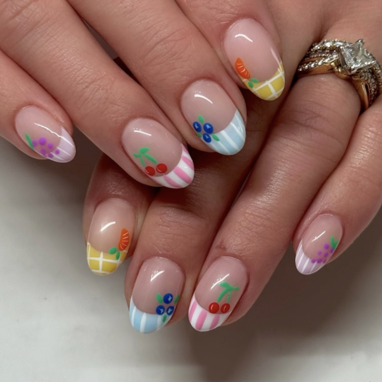 24Pcs Simple Almond Nails Tips - Photography Tips บทวิจารณ์และราคา