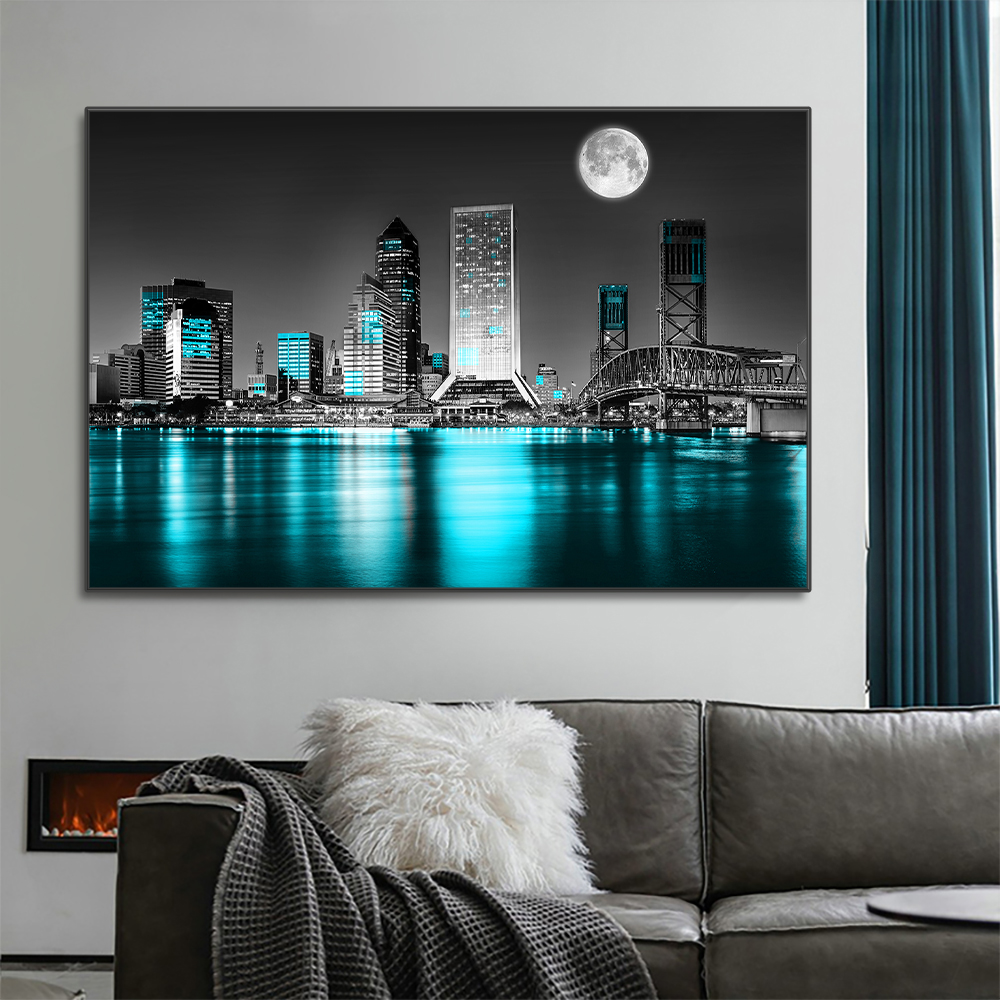 New York Urban Skyline Landsca - Photography Urban บทวิจารณ์และราคา
