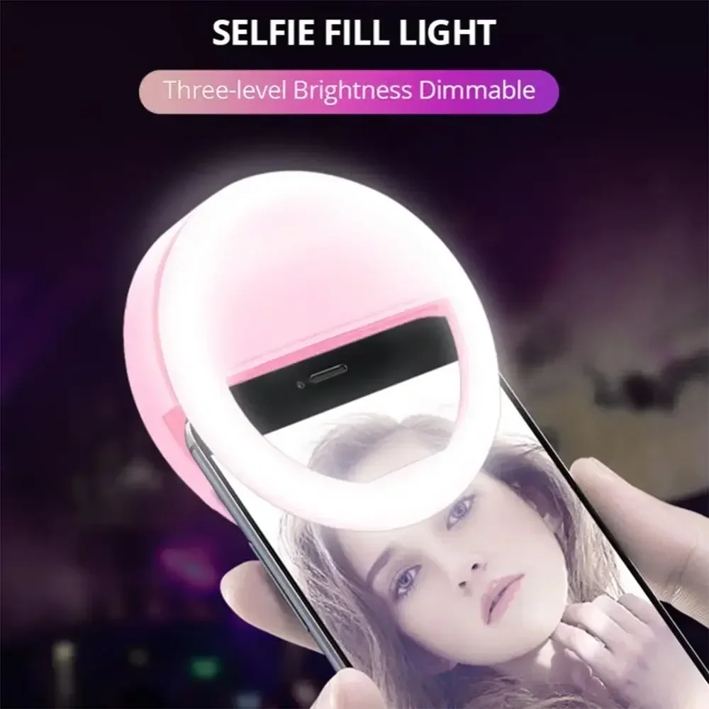 LED Selfie Ring Light Mobile P - Photography Equipment บทวิจารณ์และราคา