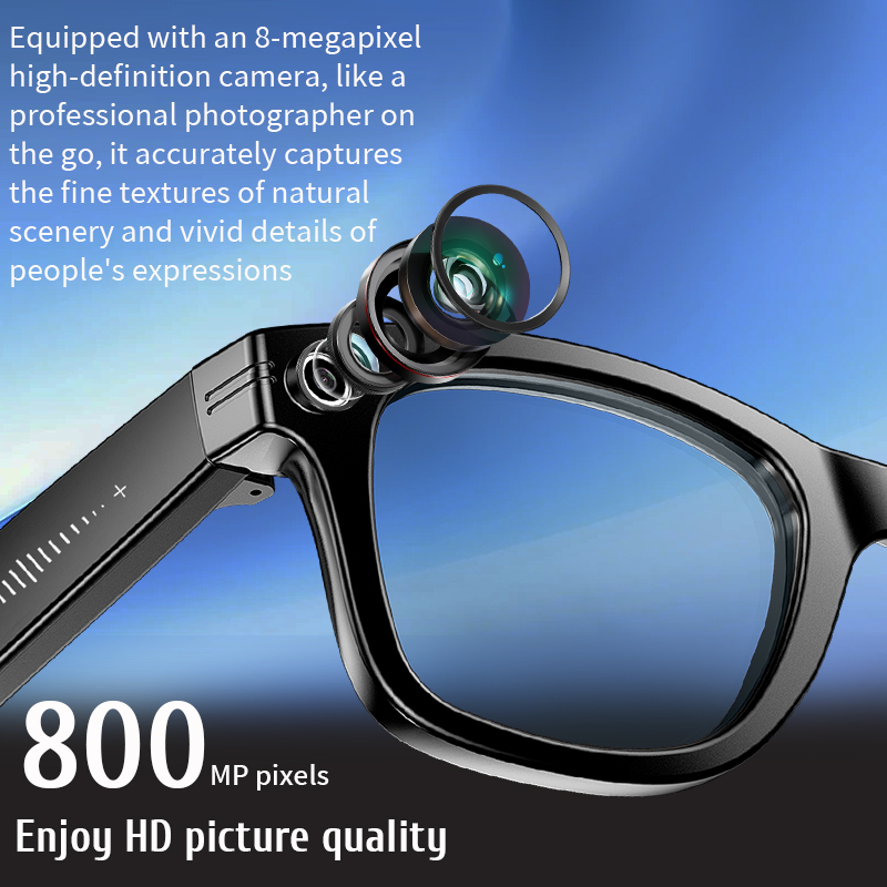 LIGE New Smart Sunglasses with - Photography Translate บทวิจารณ์และราคา