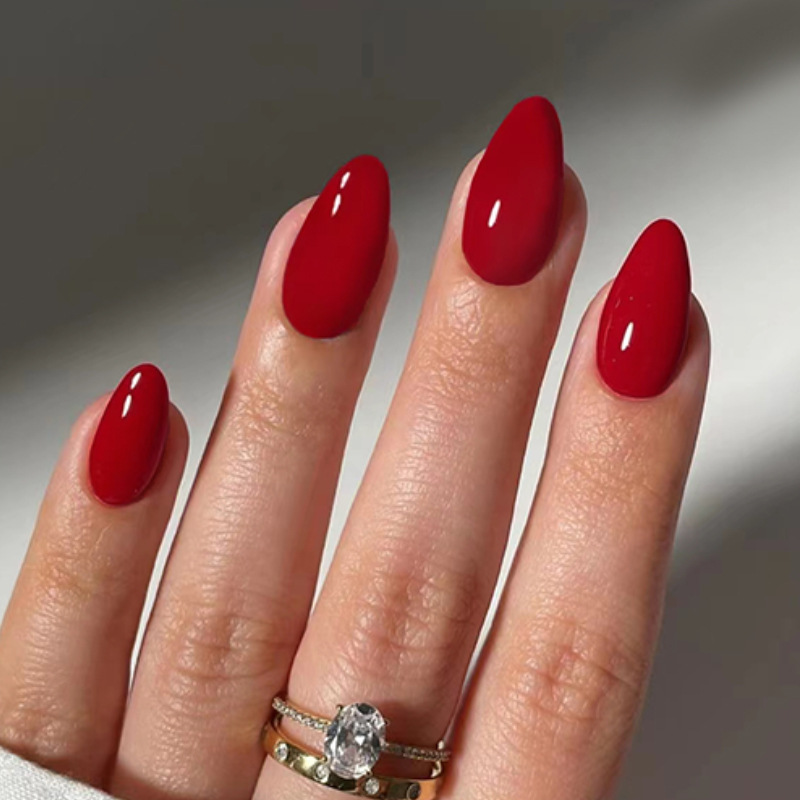 24pcs Solid Color False Nails  - Photography Tips บทวิจารณ์และราคา