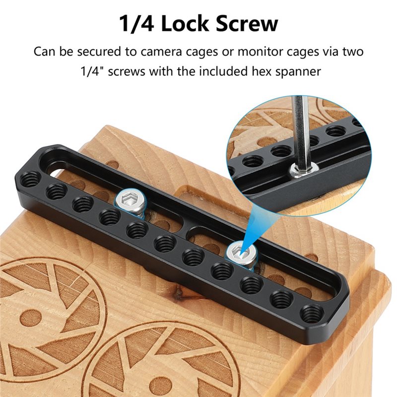 For Camera/Monitor Cage Compat - Camera Cage Baseplate บทวิจารณ์และราคา