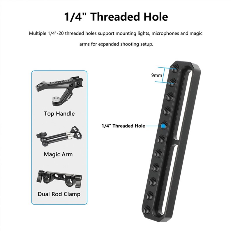 For Camera/Monitor Cage Compat - Camera Cage Baseplate บทวิจารณ์และราคา