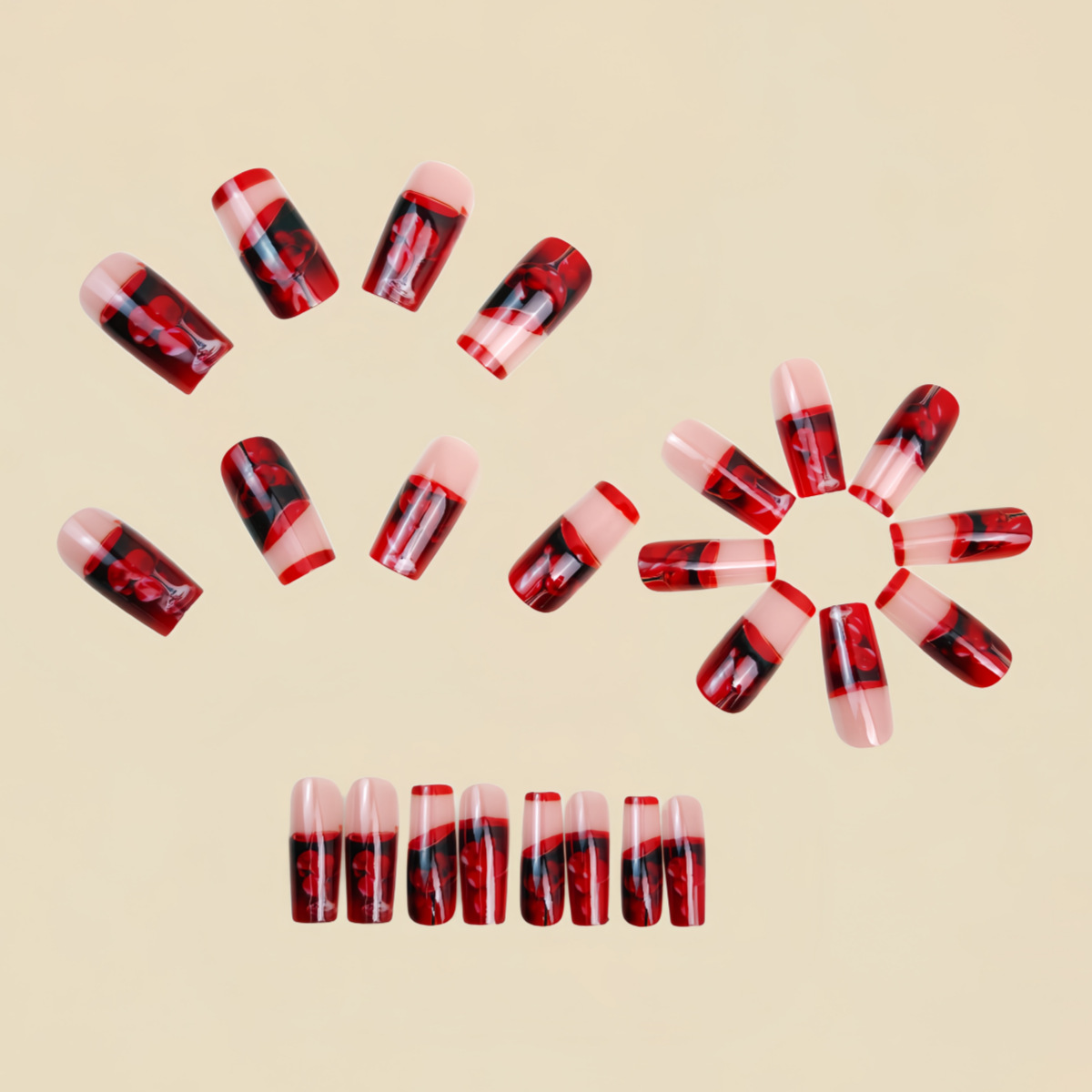 Medium long fake nails for wom - Photography Tips บทวิจารณ์และราคา