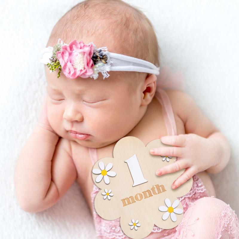 [H]Wooden Baby Monthly Milesto - Photography Cheat Sheet บทวิจารณ์และราคา