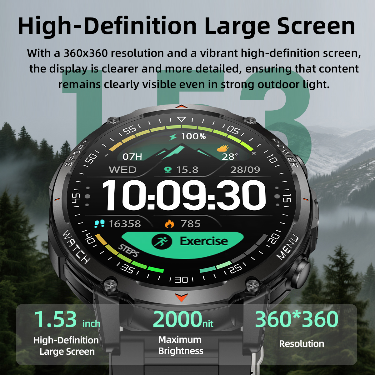 2026 New Military Smart Watch  - Photography Quiz บทวิจารณ์และราคา