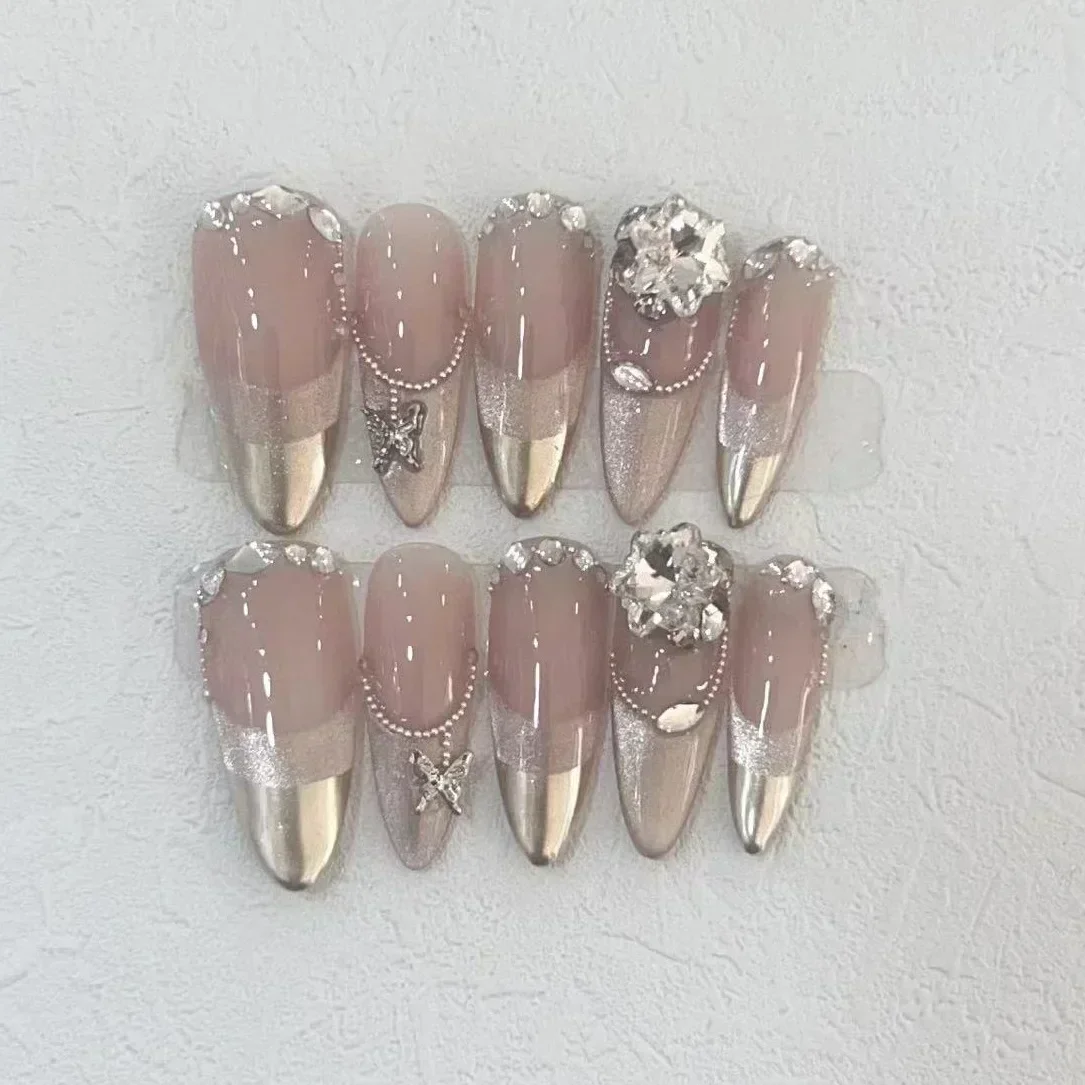 10Pcs Handmade Press on Nails  - Photography Tips บทวิจารณ์และราคา