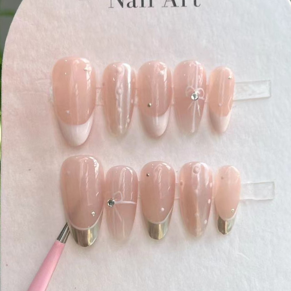10Pcs Handmade Press on Nails  - Photography Tips บทวิจารณ์และราคา