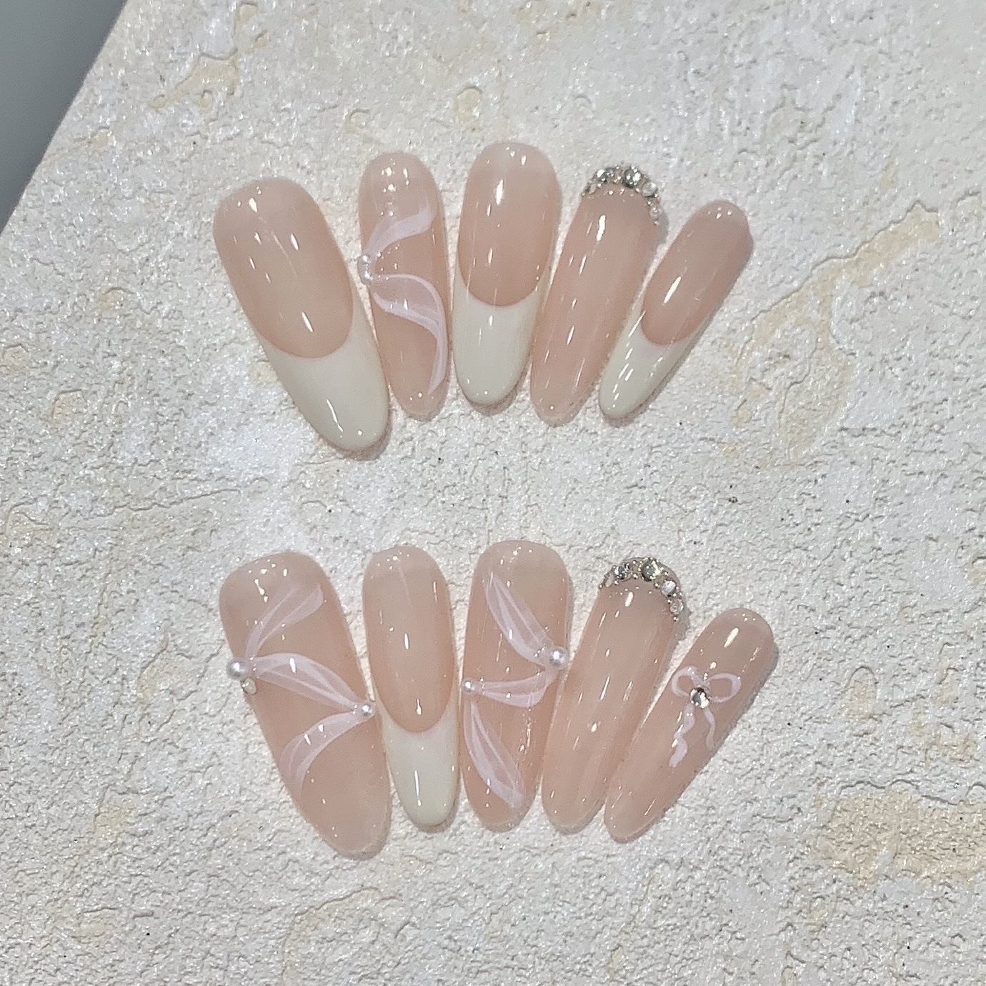 10Pcs Handmade Press on Nails  - Photography Tips บทวิจารณ์และราคา