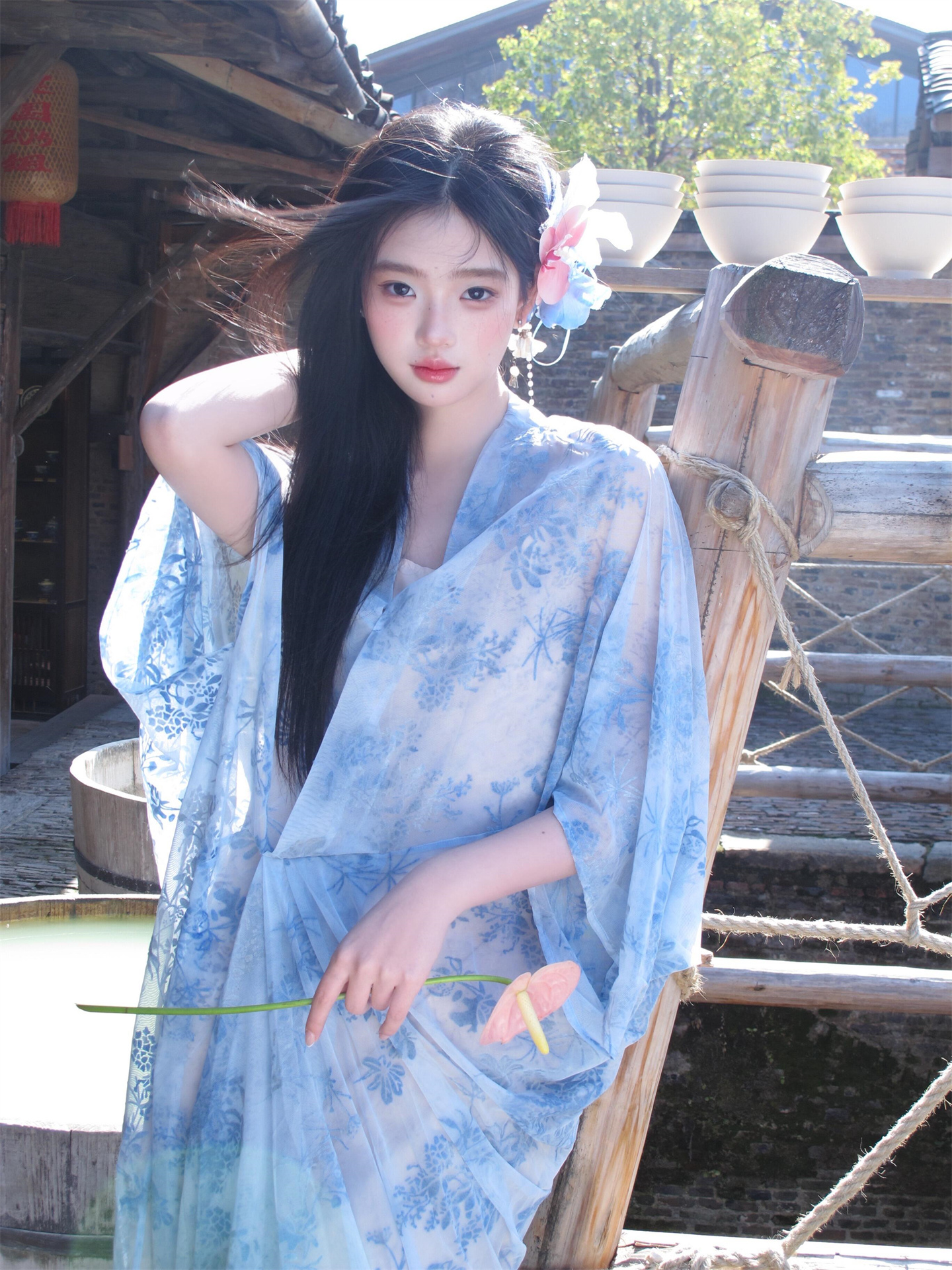 New Blue Dress Chinese Style P - Photography Zen บทวิจารณ์และราคา